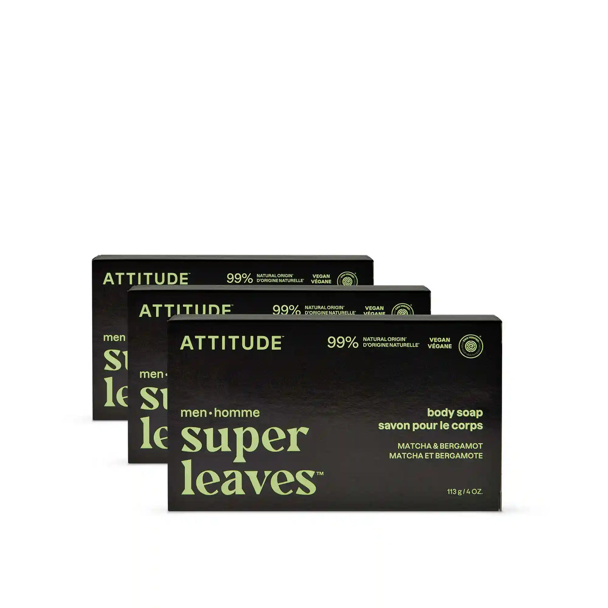 Men Body Soap 3-pack - Bar