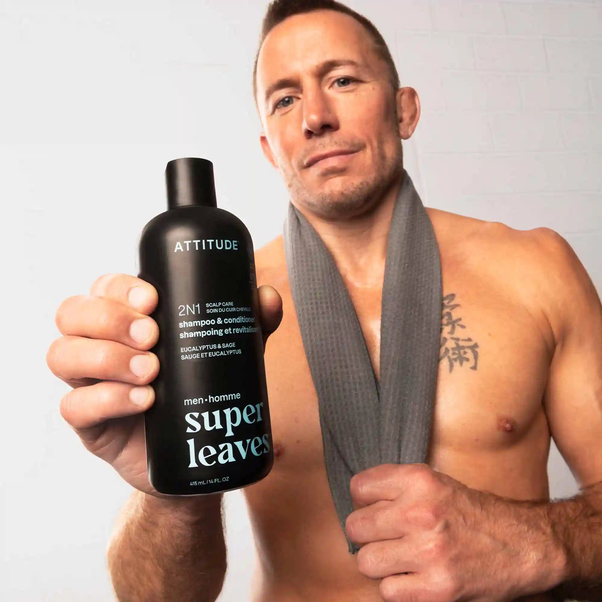 2-in-1 Men Shampoo & Conditioner