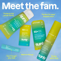 Face Mineral Sunscreen Stick - Spf 50
